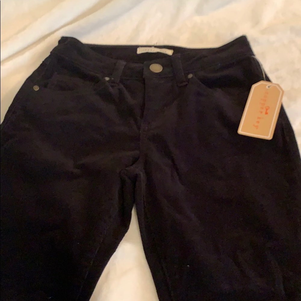 Corduroy skinny jeans